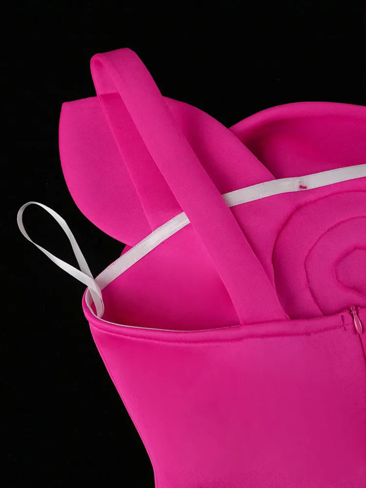 ONTINVA Bodycon Formal Evening Cocktail Party Flower Sheath Dress