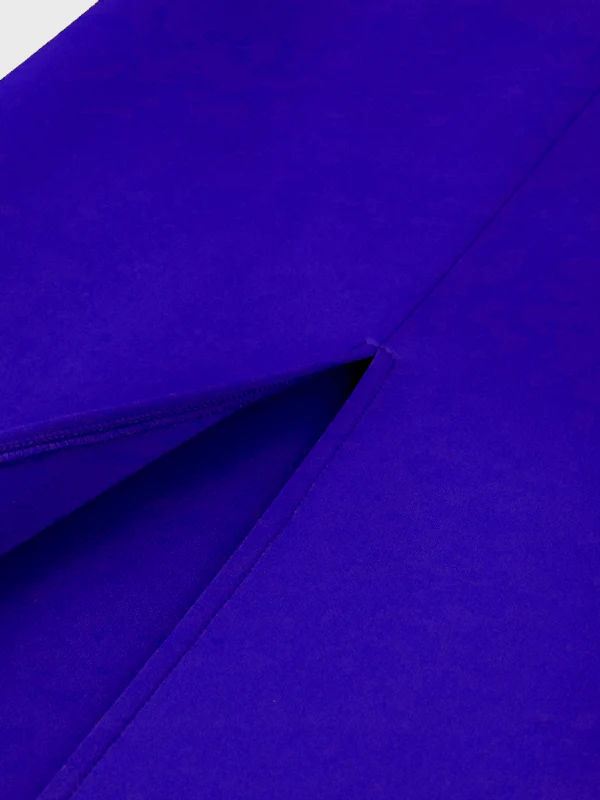 ONTINVA Off Shoulder Long Sleeve Blue Maxi Bodycon Dresses