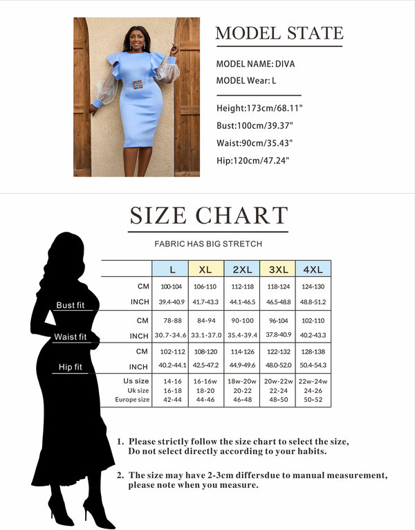 ONTINVA Women Long Tulle Sleeve Patchwork Bodycon Party Dress