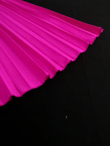 ONTINVA  Pink Pleated Party Dresses A Line