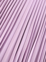 ONTINVA Pleated Dresses for Women 2023 Party Elegant Tierred Ruffle Sleeve Square Collar Midi Robe Summer Event Formal Occasion Vestidos