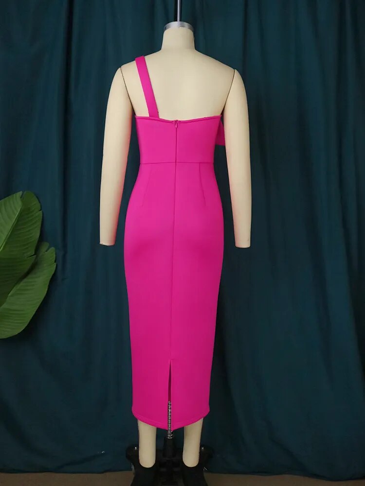 ONTINVA Bodycon Formal Evening Cocktail Party Flower Sheath Dress