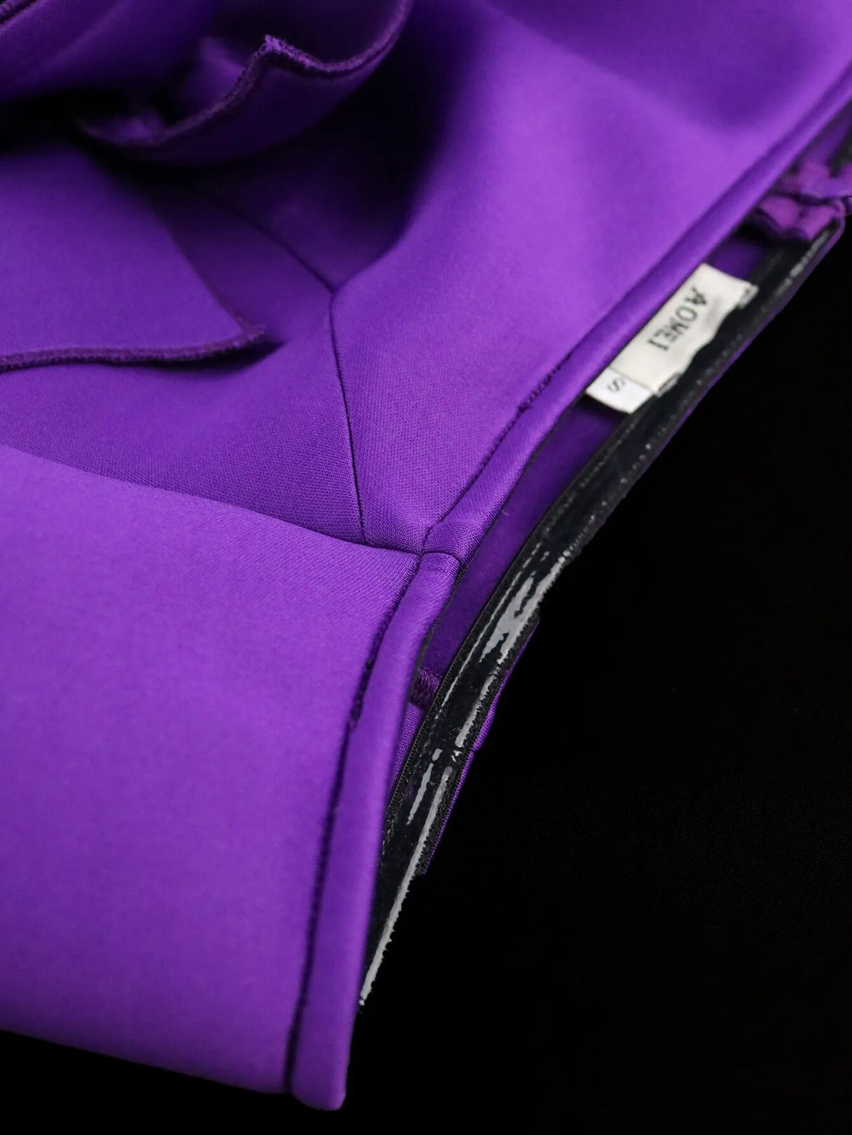 ONTINVA Purple Women Off The Shoulder Evening Dress